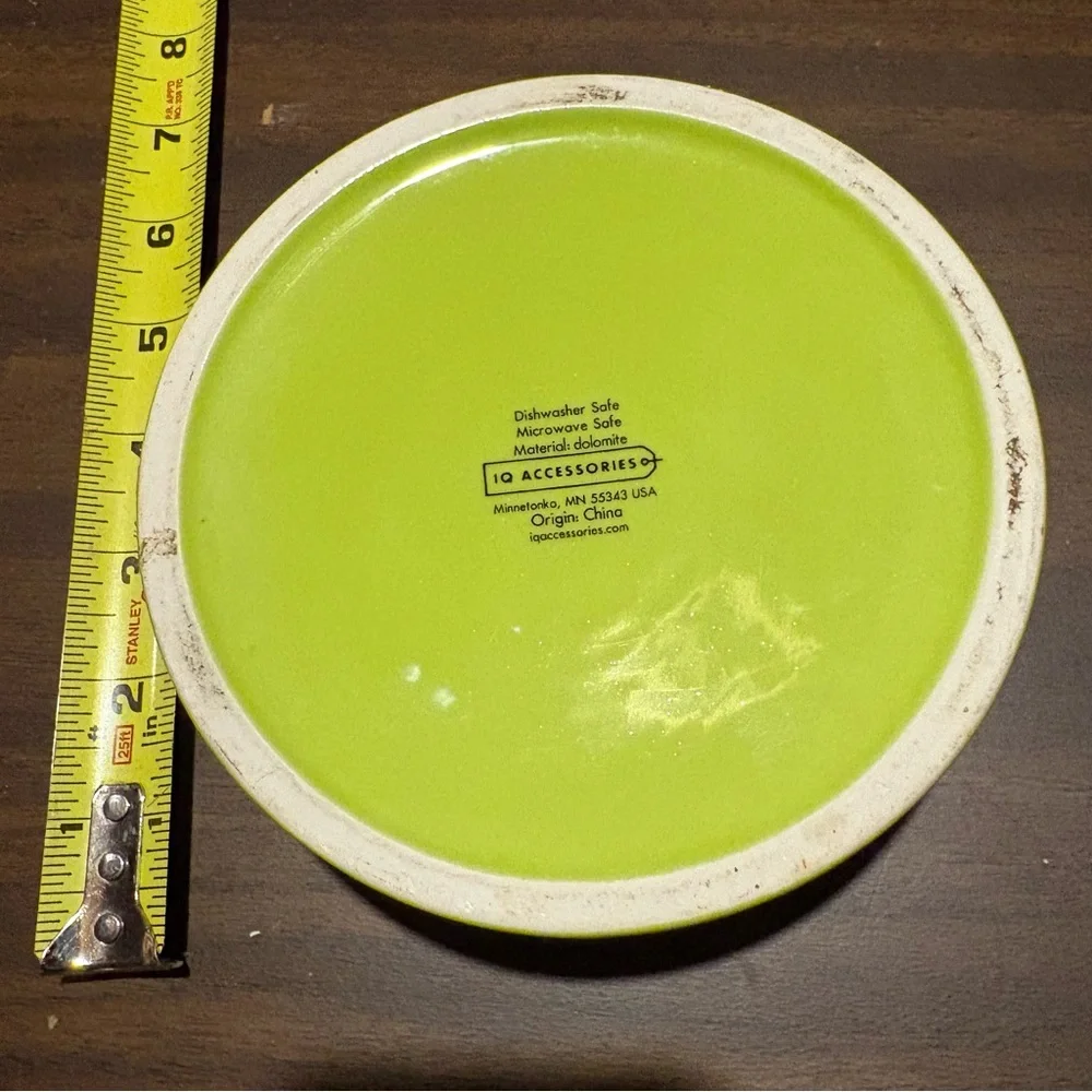 Stanley Lime Green Ceramic Bowl